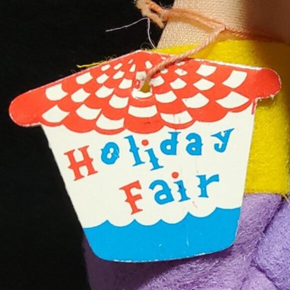 Rare Vintage Holiday Fair Hobo Clown Doll Japan Like New MCM Collectible - Picture 8 of 8